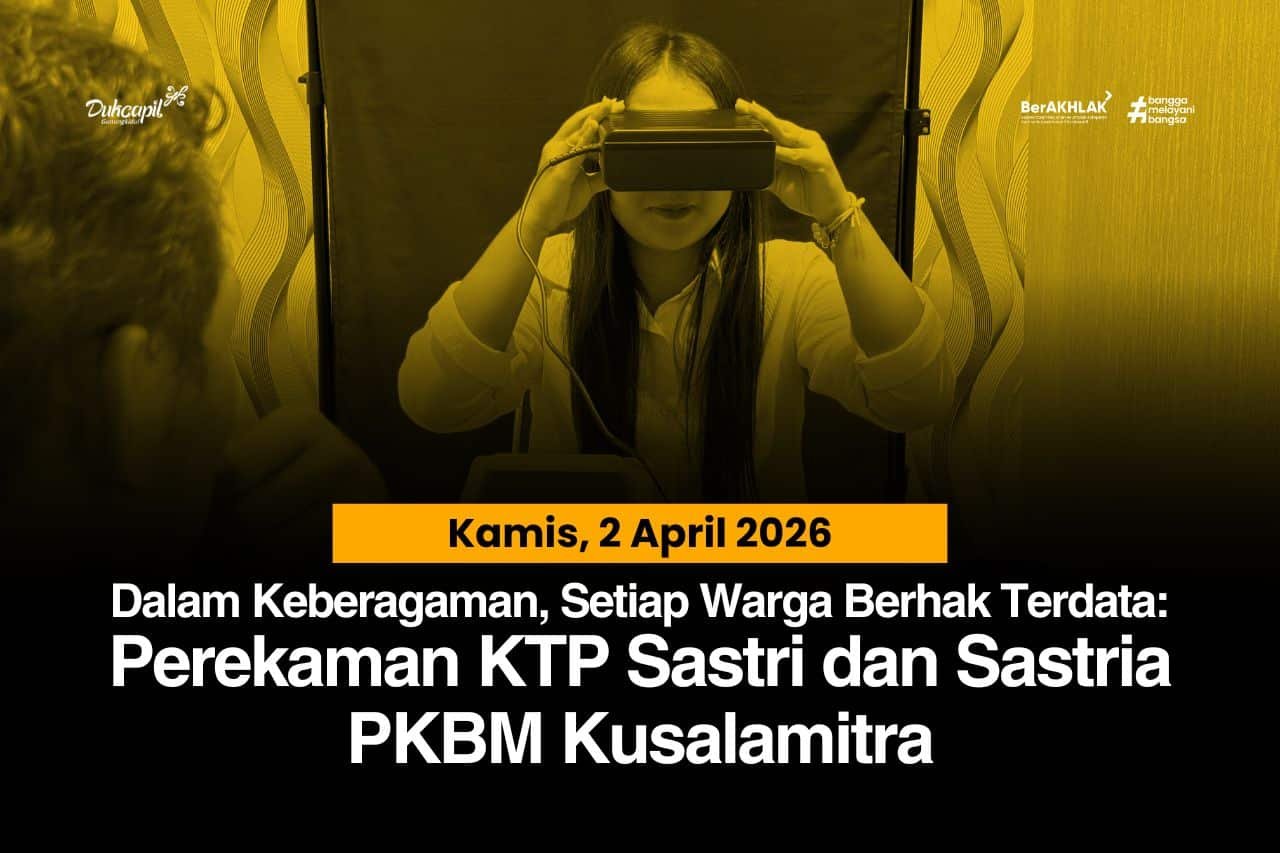 Sastri dan Sastria PKBM Kusalamitra Ikuti Perekaman KTP-el